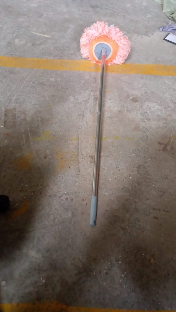 Mop Cleaning Mop Rotatable Spin Mop (110 CM / 1 Pc) Mop Cleaning Mop Rotatable Spin Mop (110 CM / 1 Pc)